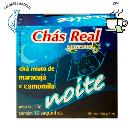 Chá Real Suave Noite 15 gramas 10 saches 